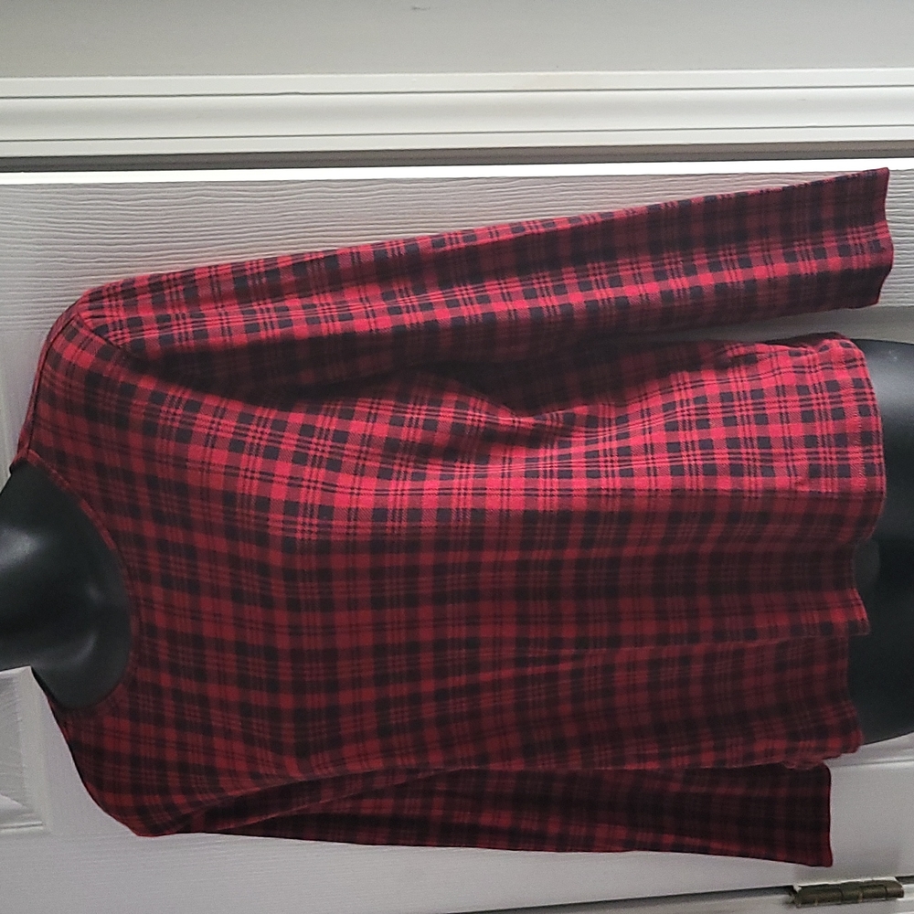Lauren Ralph Lauren women's top red and black size L